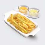French Fries with Cheese Sauce